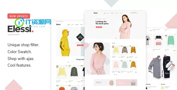 Elessi–Ajax极简风多功能商城WordPress主题[更至v4.4.0]