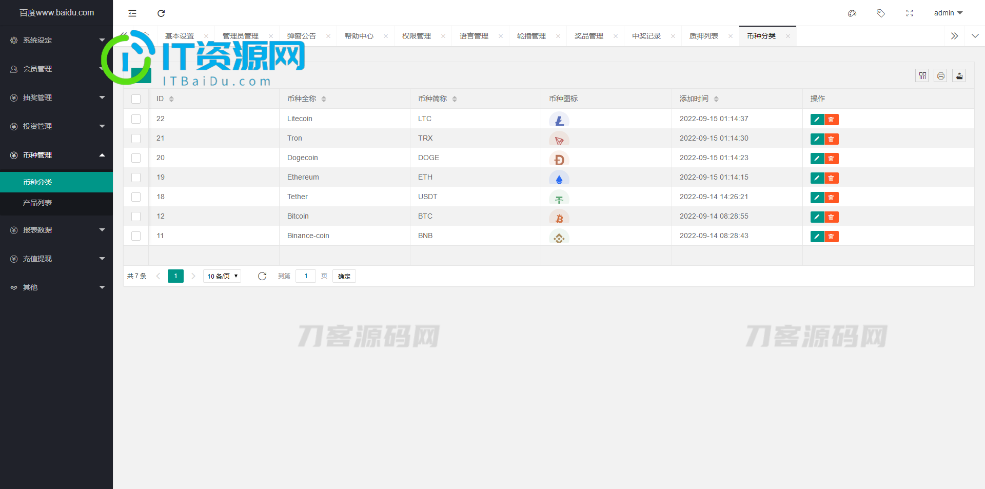 五国语言收益理财BTC虚拟币质押定期存币系统源码_加密货币机器人量化交易系统_内附搭建教程